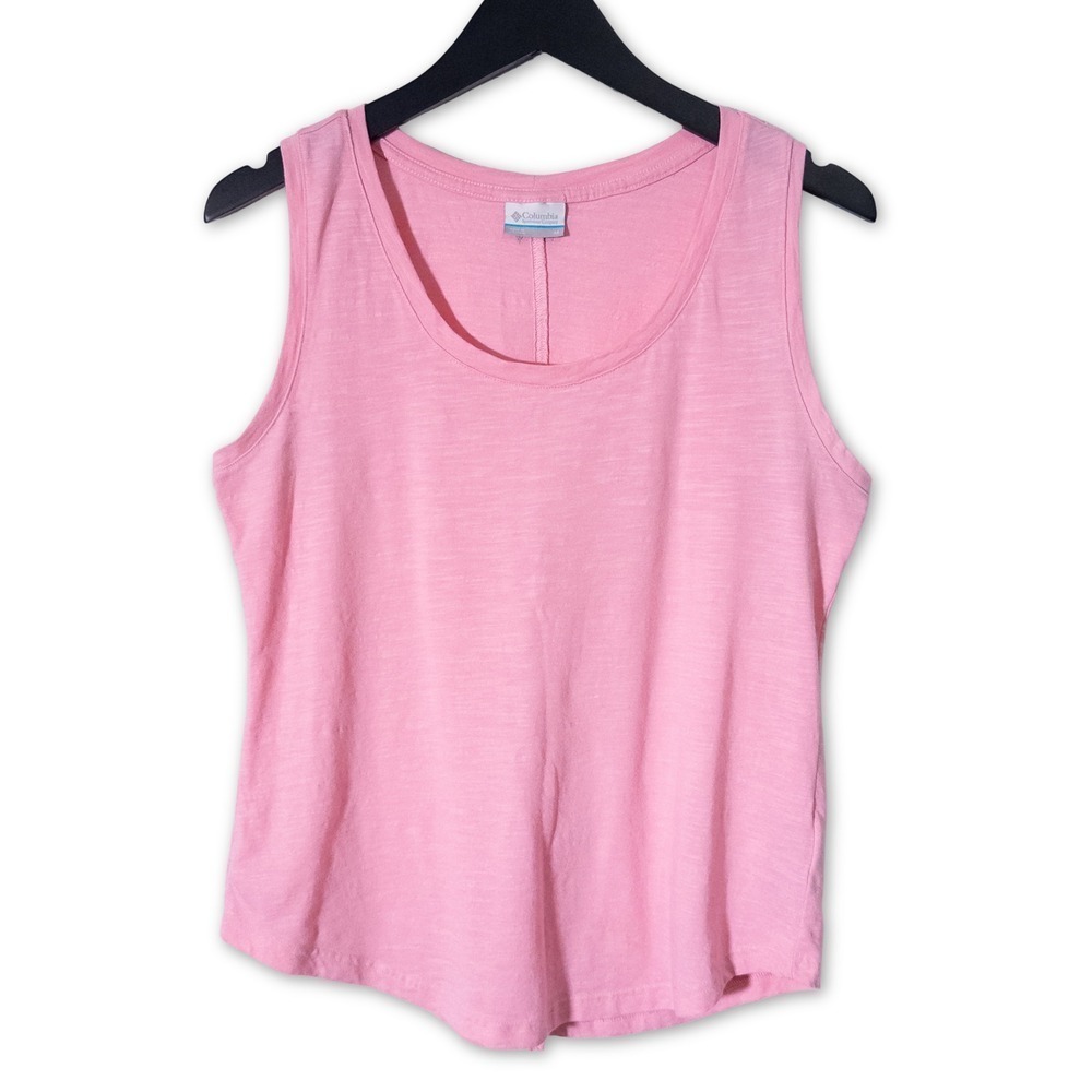 Columbia Sportswear Women's Pink Tank Top Sleeveless Workout Gym Athleticwear